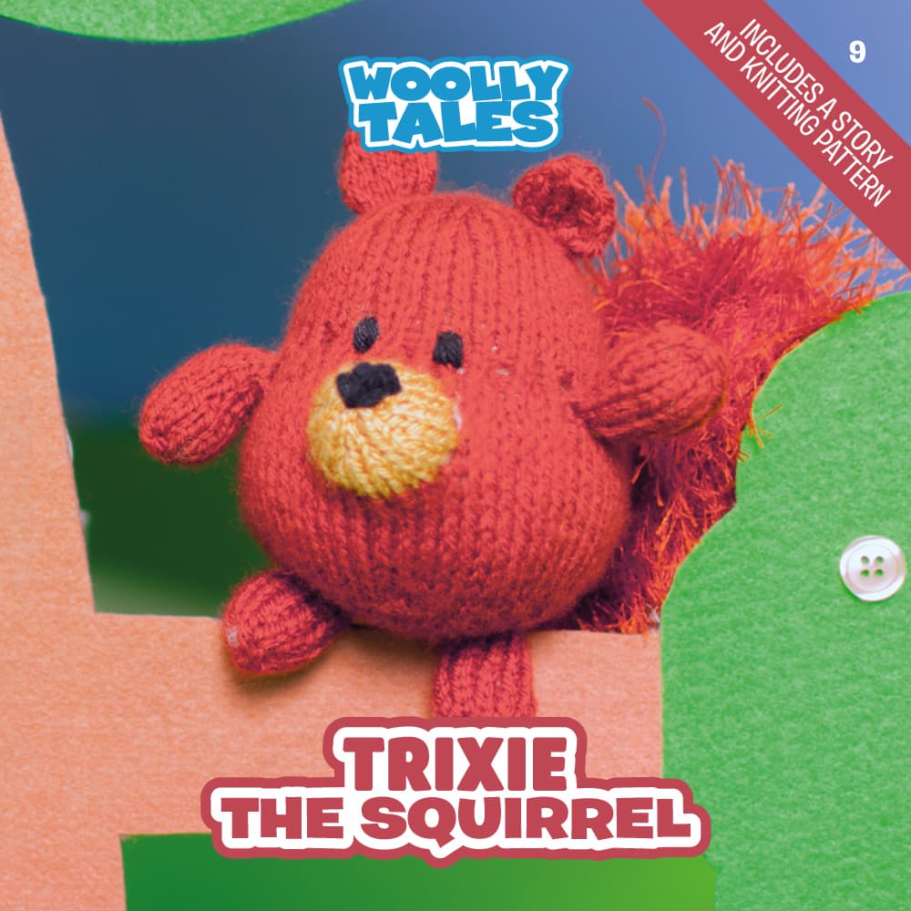 Woolly Tales - Trixie the Squirrel book cover